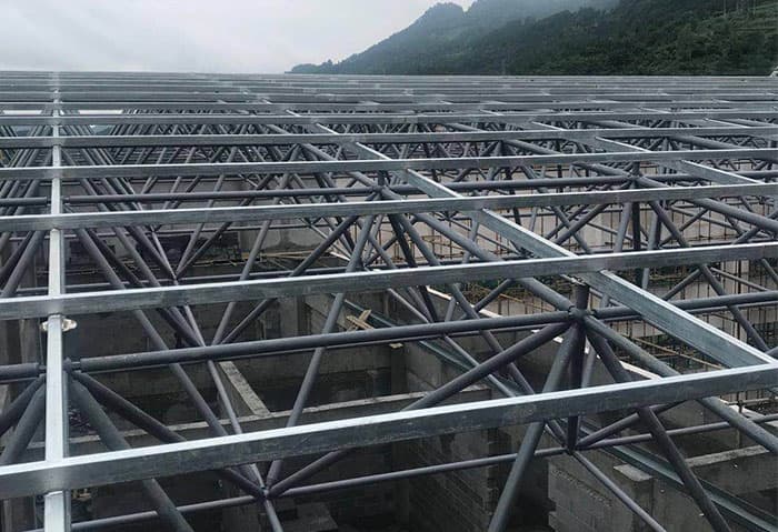 盖州学校艺体楼网架